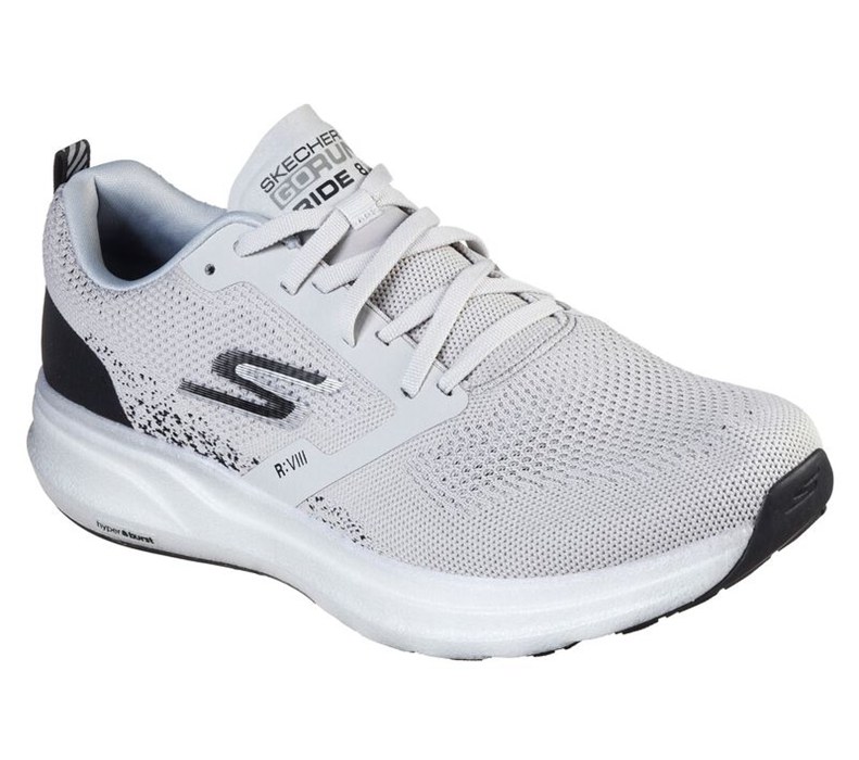 Skechers Herr Ljus Grå/Svarta Sneakers - Gorun Ride 8 Hyper - Sverige (LOXAU-9658)